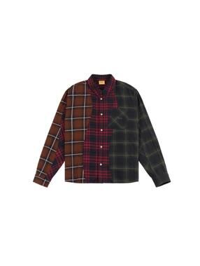 Dime Triple Plaid Shirt Multi • M